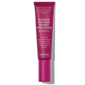 image packshot of power peptide micro emulsion